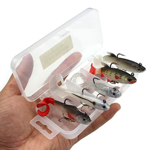 Curly Tail Fishing Lures- 5PK Curly Tail Jig - HitListTackle - Hit List Tackle